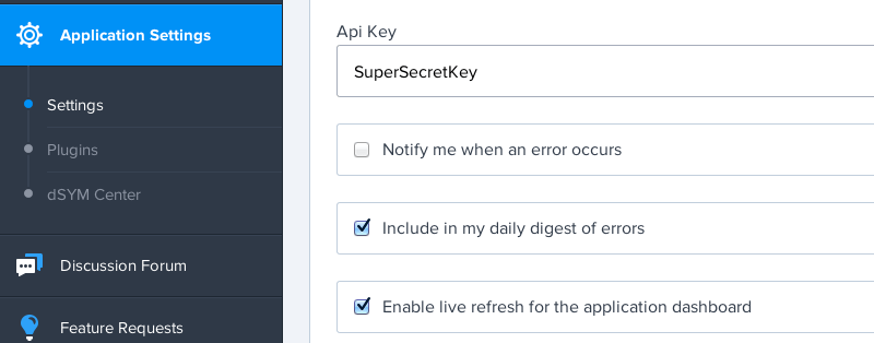 Enable Live Refresh