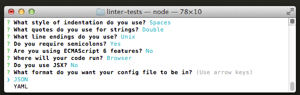 npm eslint set up questions