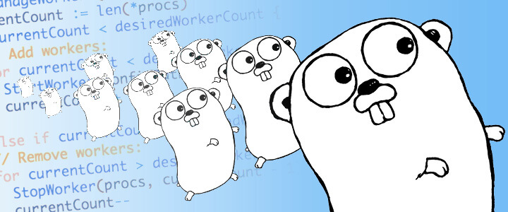 Feature image for Auto-scaling and self-defensive services in Golang