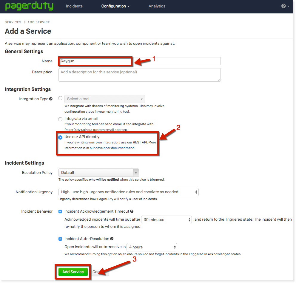 how to retrieve your API key from PagerDuty