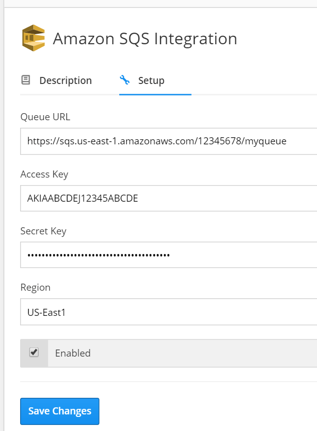 Amazon SQS integration guide picture