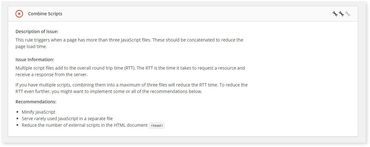 Looking to combine scripts is a great way to improve website performance