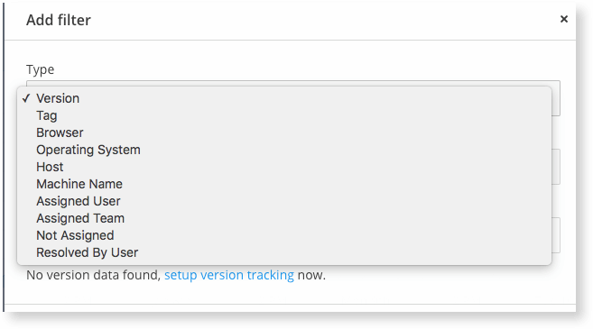 The error group filters allows you to apply the wildcard function to multiple options