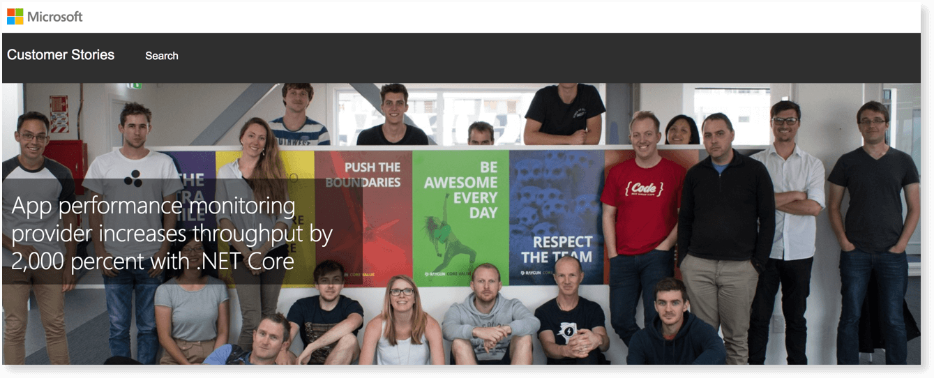 .netcore vs node js case study