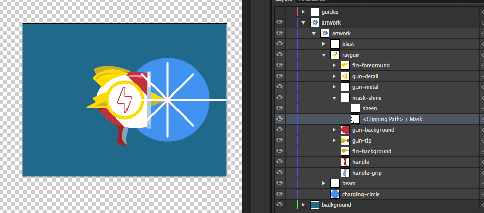 The artwork group for creating high performing css and svg animations 
