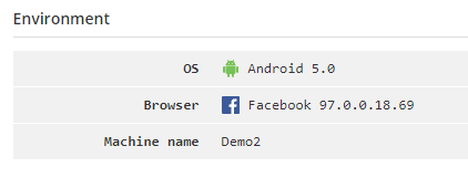Track Facebook browser activity and see the Facebook version