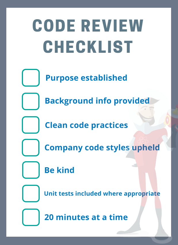 code review checklist