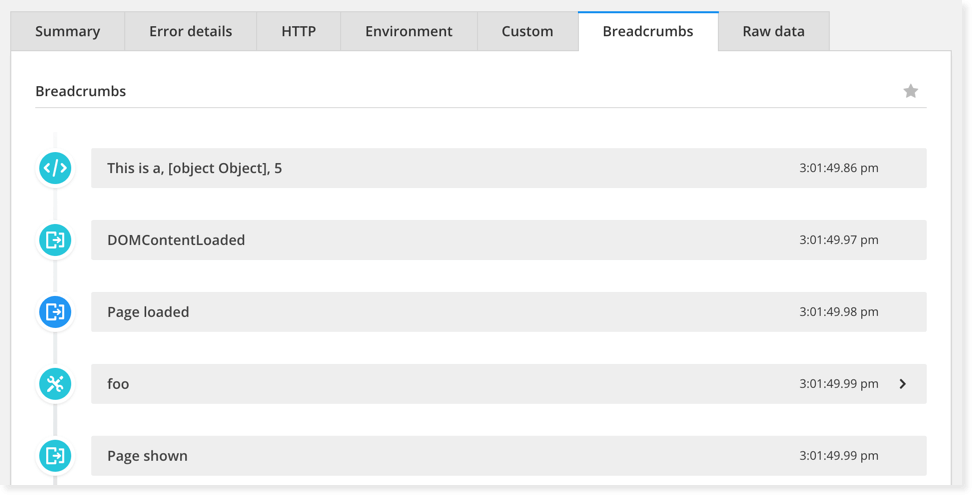 Breadcrumbs for the Raygun4ruby provider