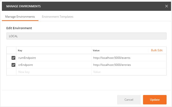 How to manage your environments in Postman